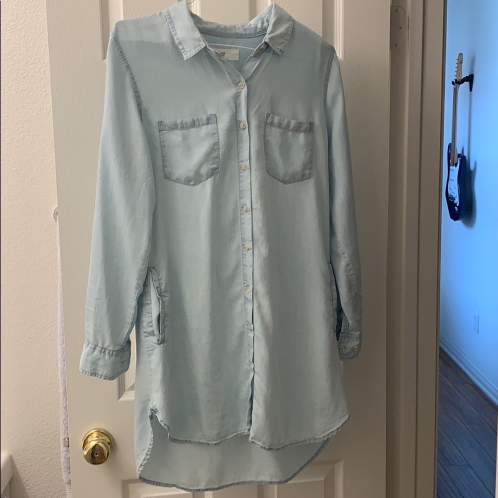 Light denim dress